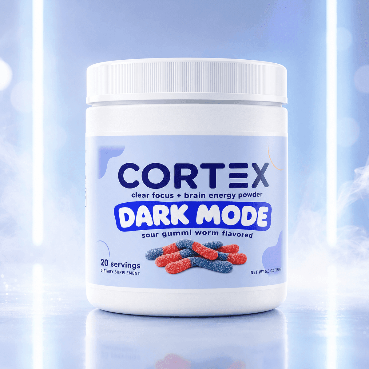 CORTEX CLEAR Dark Mode tub